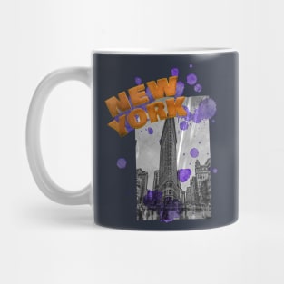 New York Trip - Orange/Purple Mug